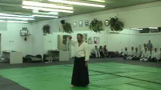 Aikido Instruction Irimi Tenchi Nage [upl. by Kinzer249]