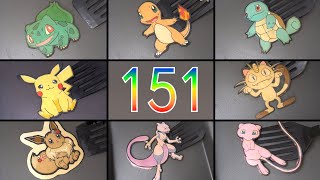 Pokemon Gen 1 ALL Pancake Art  1151 [upl. by Kcaz]