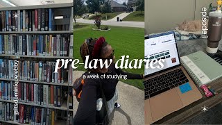 LSAT STUDY VLOG  studying the lsat summer HEAT RASH productivity preparing law school apps [upl. by Atsira]