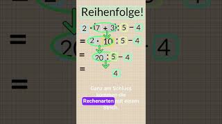 KvPvS  Klammer vor Punkt vor Strich Rechenregel Rechengesetze  Mathe leicht gemacht  TeacherTobi [upl. by Francoise]