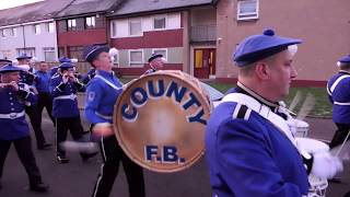 The County Flute Band  ABOD December 2017  Wishaw [upl. by Anauj]