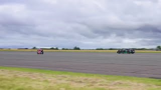 KTM MotoGP Vs Rimac Nevera Drag Race 14 Mile [upl. by Meng911]