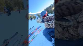 Snow is back😧🫨 freestyleskiing skiing snow [upl. by Fleisig]