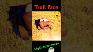 Lightning McQueen troll face funny bmw trolface lightningmcqueen car shorts [upl. by Missy534]