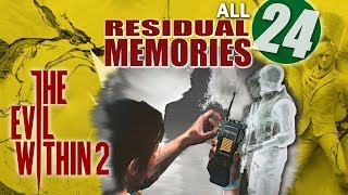 The Evil Within 2  All 24 Residual Memory Locations Echoes Within STEM Collectible Guide [upl. by Maggio]