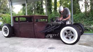 1926 model t a rat rod start up POSSIBLY FOR SALE OR TRADE [upl. by Ecirtaed990]