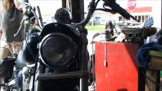 Changing your Speedometer cable on a 1993 Kawasaki VN1500 Vulcan [upl. by Akema373]