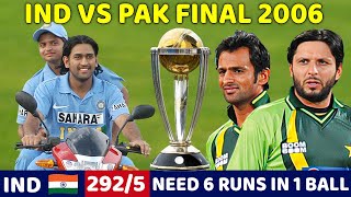 INDIA VS PAKISTAN 3RD ODI 2006 FULL MATCH HIGHLIGHTS  MOST SHOCKING MATCH EVER ROHIT MS DHONI YUVI [upl. by Danell]