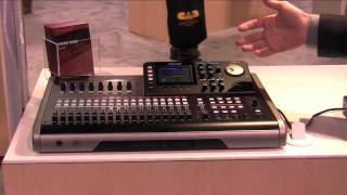 Sweetwater at Winter NAMM 2012  Tascam DP24 Multitrack Recorder Overview [upl. by Eivlys]