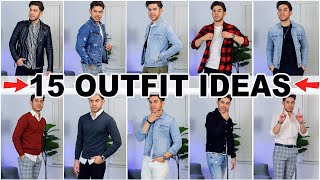 15 OUTFITS Fáciles Para Verte MÁS ATRACTIVO  Outfits Para Hombres [upl. by Llevaj414]