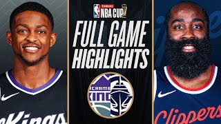 KINGS at CLIPPERS  EMIRATES NBA CUP 🏆  FULL GAME HIGHLIGHTS  November 22 2024 [upl. by Aitra629]