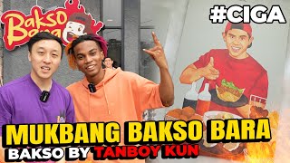 MUKBANG BAKSO BARA TANBOY KUN FEAT LJ BAKSONYA KOK GILA GINI [upl. by Ahsikit500]