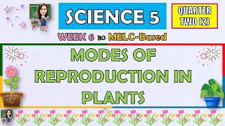 SCIENCE 5  QUARTER 2 WEEK 6  MODES OF REPRODUCTION IN PLANTS  MELCBASED [upl. by Piderit976]