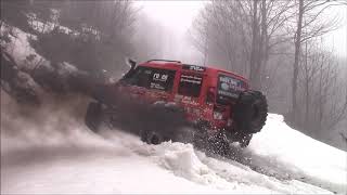 Extreme Snow OFF ROAD  Land Rover Discovery TD5  Soğucak 2019 [upl. by Alaaj]