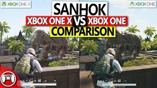 PUBG 10 Xbox One X vs Xbox One Sanhok Graphics Comparison [upl. by Rutan]