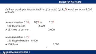 Bedrijfsadministratie permanence [upl. by Airotel]
