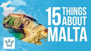 15 Things You Didnt Know About Malta [upl. by Ahtabbat]