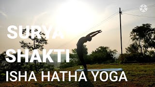 SURYA SHAKTI  isha hatha yoga [upl. by Chancey]