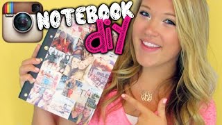 DIY Instagram Notebook [upl. by Sucramraj432]