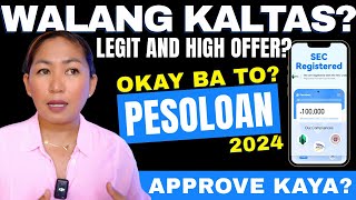 PesoLoan Quick Cash Loan OKAY pa rin ba this 2024 [upl. by Moia]