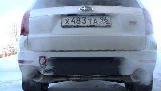 Subaru Forester SH  Invidia Dual N1 Cat Back Exhaust Systems 1 [upl. by Capone]