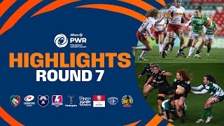 Round 7 Highlights  Allianz Premiership Womens Rugby 2324 [upl. by Shifra523]