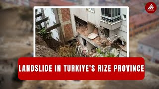 WHAT IS HAPPENING IN THE WORLD Landslides in Turkey [upl. by Nnayllehs727]