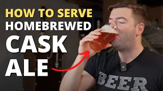 How to SERVE YOUR OWN REAL CASK ALE at HOME With Kegs [upl. by Nolasba802]