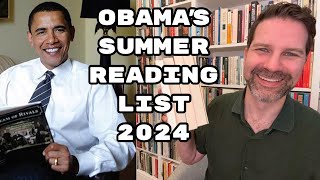 Barack Obamas Summer Reading List 2024 [upl. by Aloivaf]