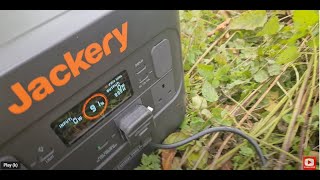 JACKERY 2000 PRO TO THE RESCUE [upl. by Ainosal362]