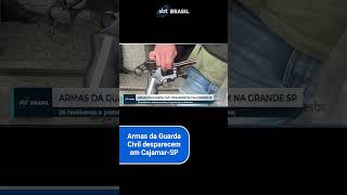 Armas da Guarda Civil desparecem em CajamarSP [upl. by Halladba]