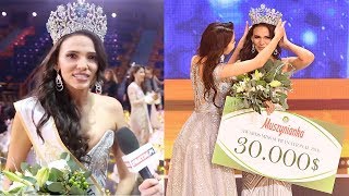 Miss Supranational 2018 Valeria Vazquez „Nie spodziewałam się że wygram” [upl. by Salohci]