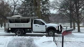 02182024 Niagara Falls NY  Lake Effect Snow Blankets Niagara Falls USA [upl. by Asiulairam]