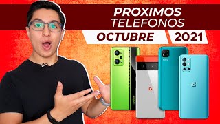 LOS MEJORES CELULARES QUE SE PRESENTAN EN OCTUBRE 2021 [upl. by Aizti]