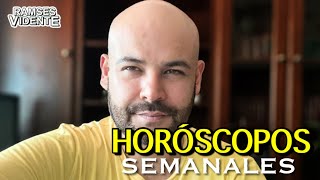 HOROSCOPOS SEMANALES LUNES 18 AL DOMINGO 24 NOVIEMBRE horoscoposemanal ramsesvidente [upl. by Ihpen]