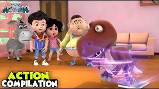 Vir Ka Super Power  New Compilation  Vir The Robot Boy  Hindi Cartoons For Kids spot [upl. by Nylireg64]