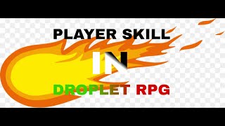 Roblox Studio How to make player skills in Droplet Rpg Kit [upl. by Gwendolin688]