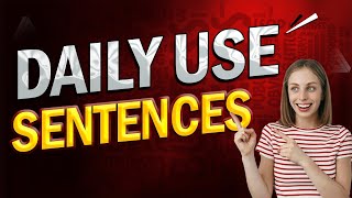 Some Daily use English sentences Part 2  English By Wadhwa Sir [upl. by Antsirhc]