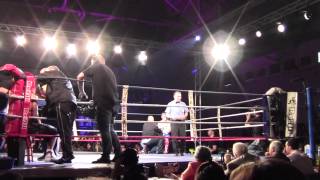 Gala de boxe de JeanMarc Mormeck à AulnaysousBois  Julien MarieSainte contre David Tlashadze [upl. by Bouley]