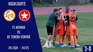 FC Morbio VS AC TeneroContra 2A Lega 2425 [upl. by Fania]