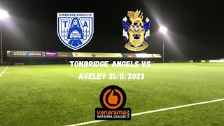 EXTENDING THE UNBEATEN RUN  Tonbridge Angels 11 Aveley 21112023 [upl. by Goren405]