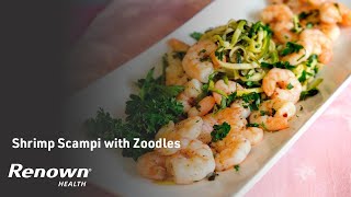 Shrimp Scampi with Zoodles [upl. by Atnahsa]