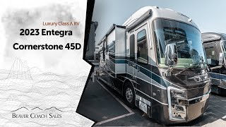 2023 Entegra Cornerstone 45D  Luxury Class A RV [upl. by Amerigo]