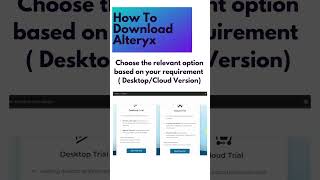 How to Download amp Install Alteryx  Quick and Easy Guide alteryx dataanalytics alteryxtutorial [upl. by Tiffi]