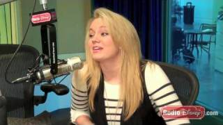 Tiffany Thornton tells Radio Disney about a secret guest on Sonny with a Chance set [upl. by Admana]