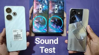 Redmi 13 5G Vs Tecno Pova 5 Pro Sound Test  Honest Test [upl. by Nirtiac689]