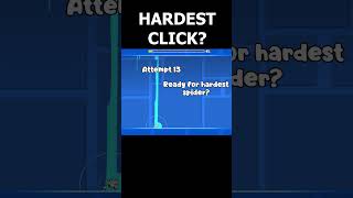 The Hardest Click In Geometry Dash [upl. by Naffets]