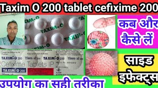 Taxim o 200mg tabletantibioticmedicineuse in hindi [upl. by Osnofla46]