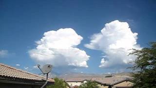 Cumulonimbus forming over San Gorgonio 08 26 2010 [upl. by Verine]