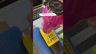 Attaching Vinyl to a Stainless Steel Tumbler with my Hairdryer [upl. by Siuluj]